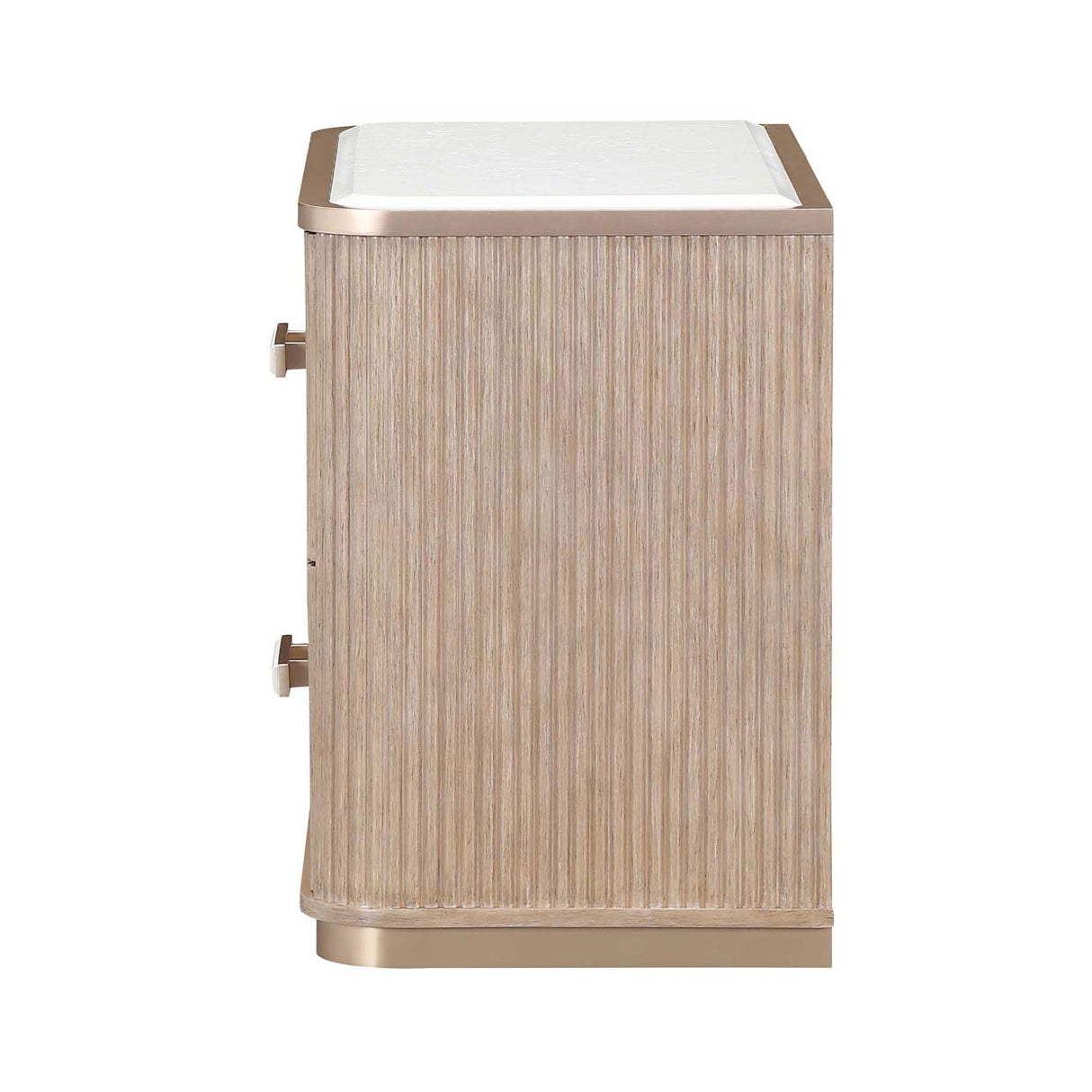 West Kensington - Caramel Sea Salt Caramel 2-drawer Nightstand from Michael Amini - Luna Furniture