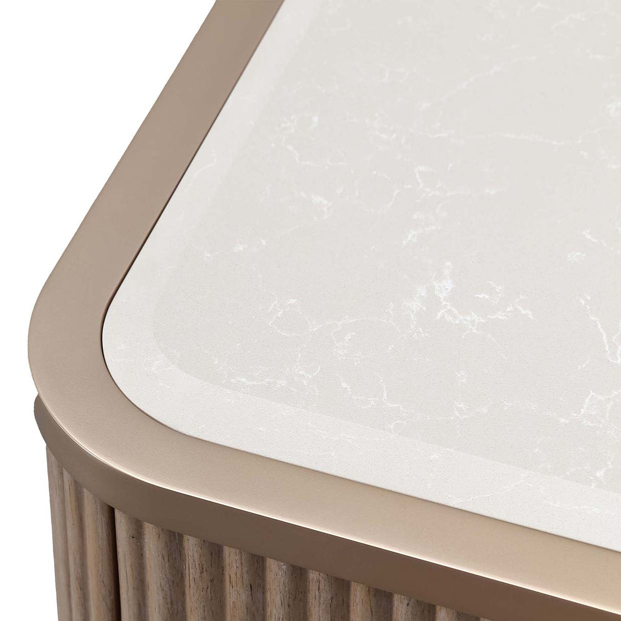 West Kensington - Caramel Sea Salt Caramel 2-drawer Nightstand from Michael Amini - Luna Furniture