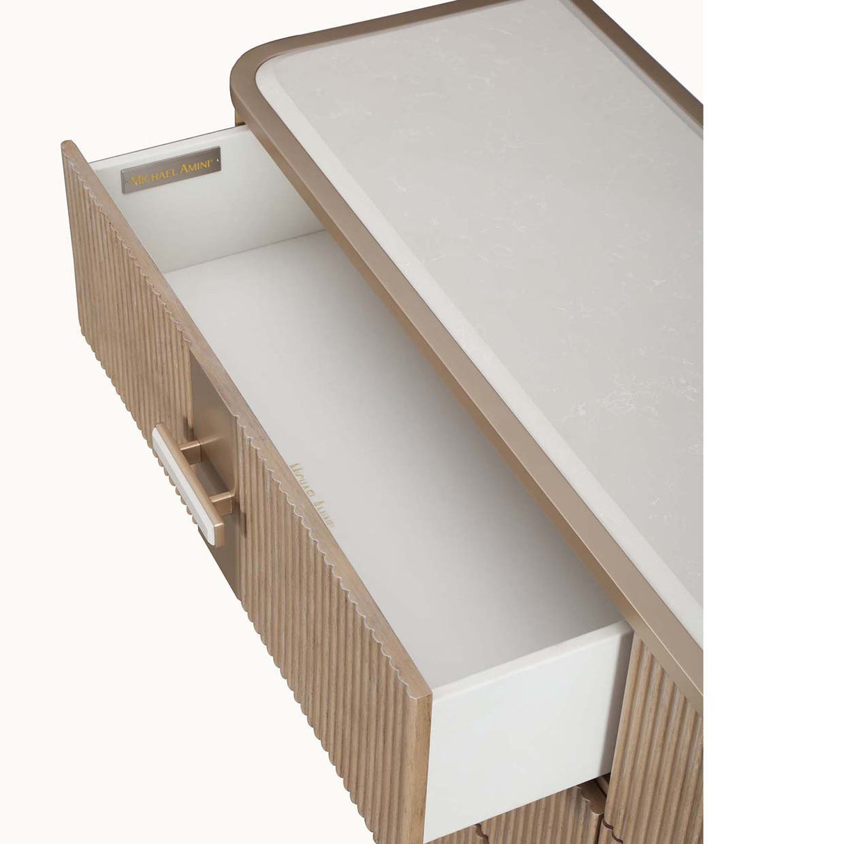West Kensington - Caramel Sea Salt Caramel Dresser from Michael Amini - Luna Furniture
