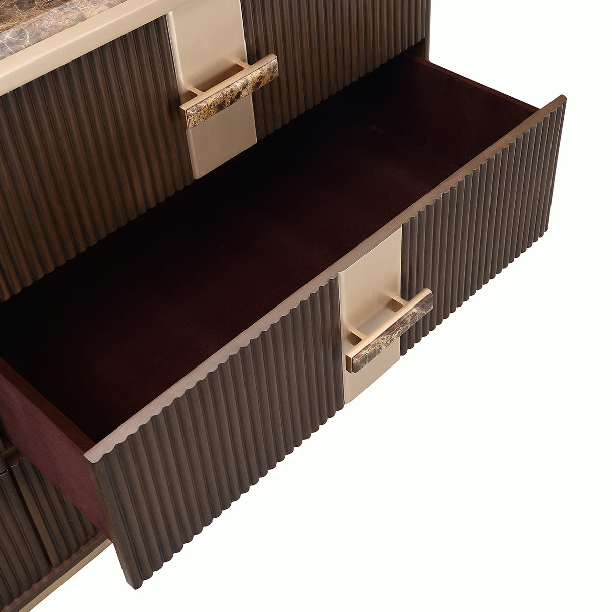 West Kensington Medium Espresso Dresser from Michael Amini - Luna Furniture