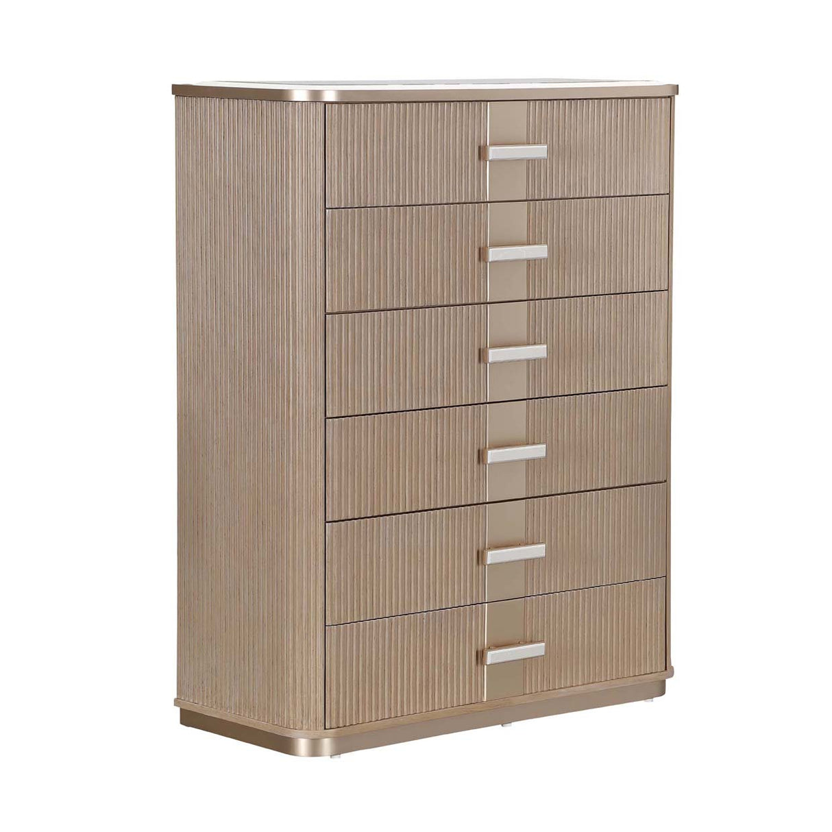 West Kensington - Caramel Sea Salt Caramel Highboy Chest from Michael Amini - Luna Furniture