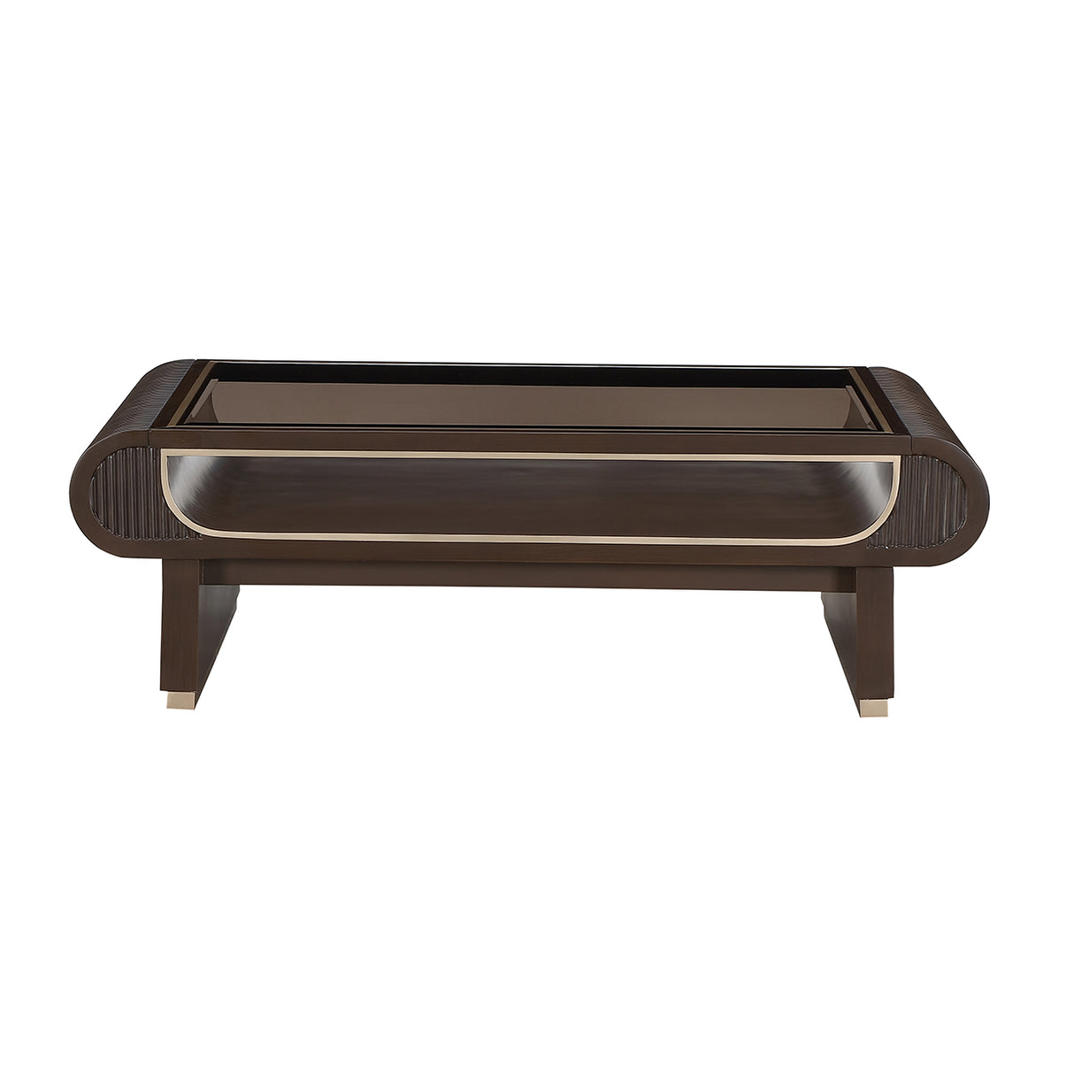 West Kensington Medium Espresso Cocktail Table from Michael Amini - Luna Furniture