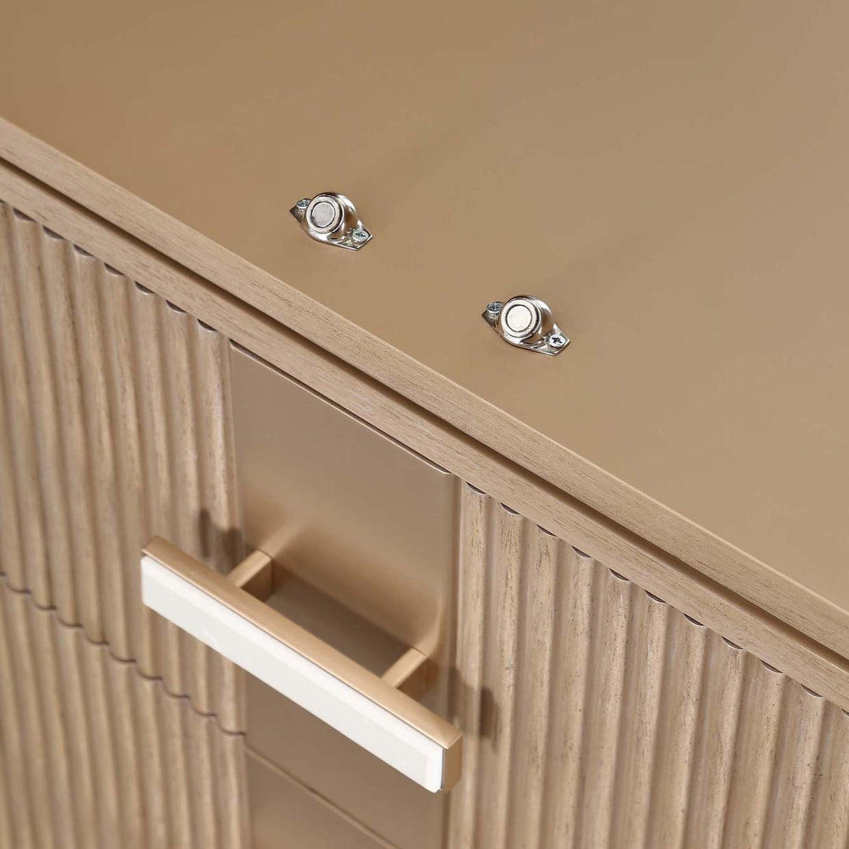 West Kensington - Caramel Sea Salt Caramel Display Cabinet from Michael Amini - Luna Furniture