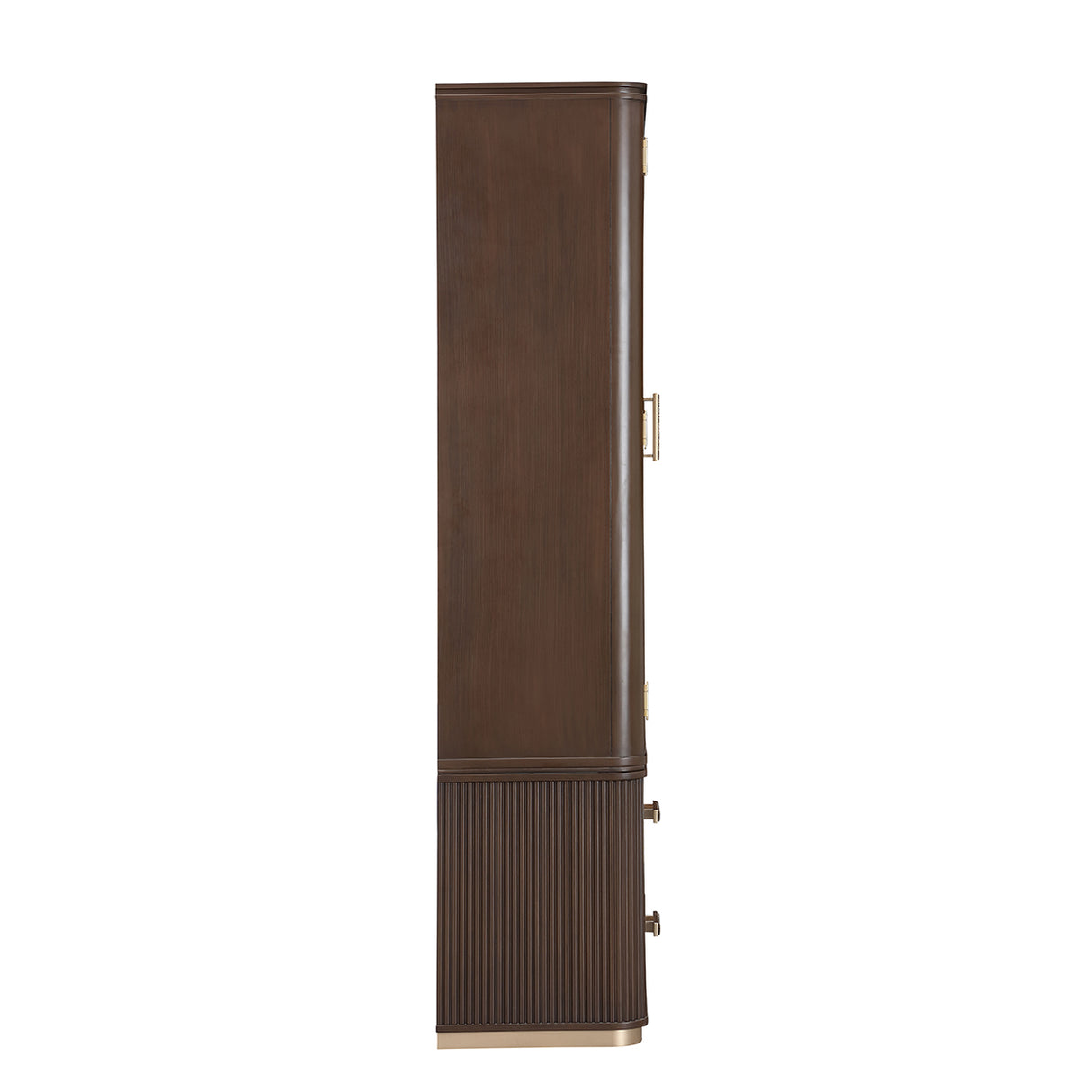 West Kensington Medium Espresso Display Cabinet from Michael Amini - Luna Furniture
