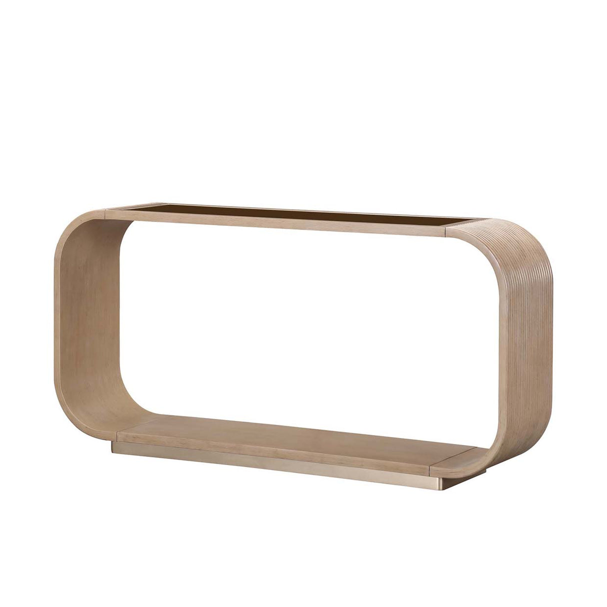 West Kensington - Caramel Sea Salt Caramel Console Table from Michael Amini - Luna Furniture