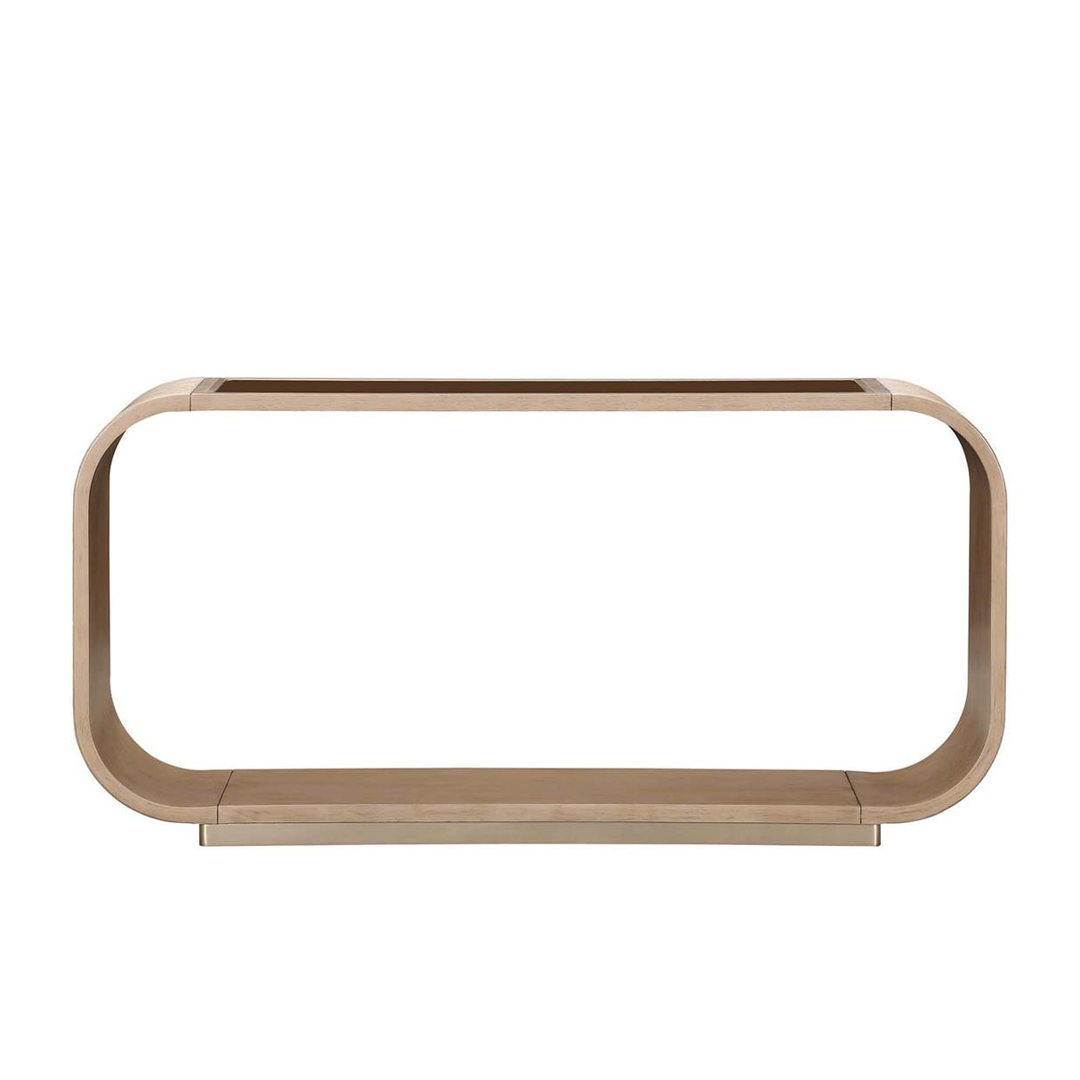 West Kensington - Caramel Sea Salt Caramel Console Table from Michael Amini - Luna Furniture