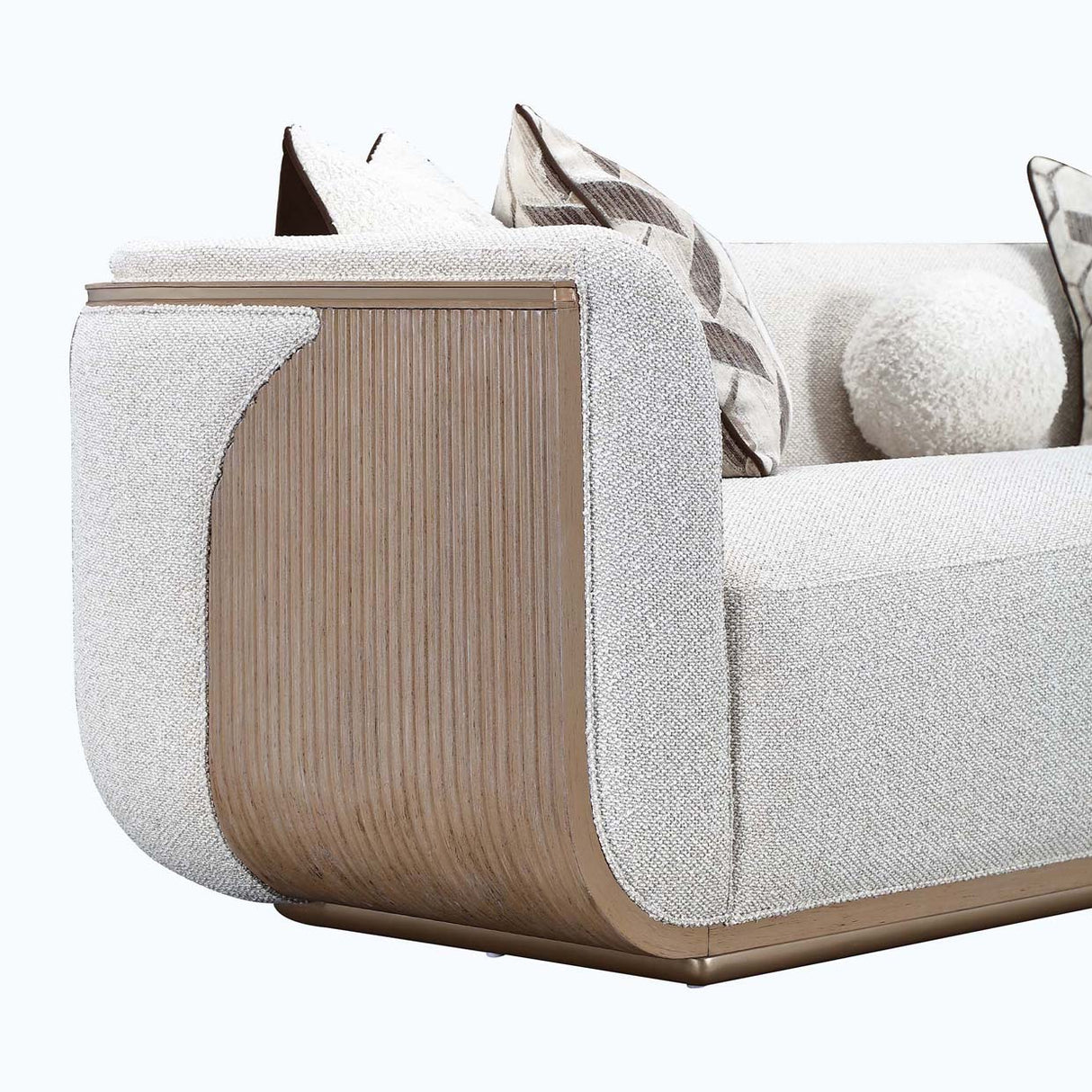 West Kensington - Caramel Sea Salt Caramel Sofa from Michael Amini - Luna Furniture