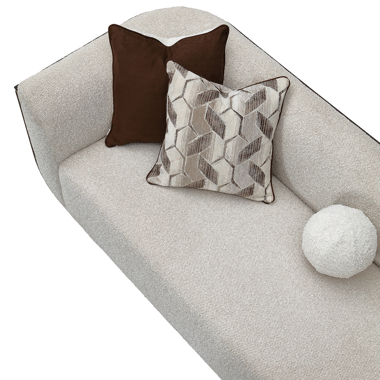 West Kensington Medium Espresso Sofa from Michael Amini - Luna Furniture