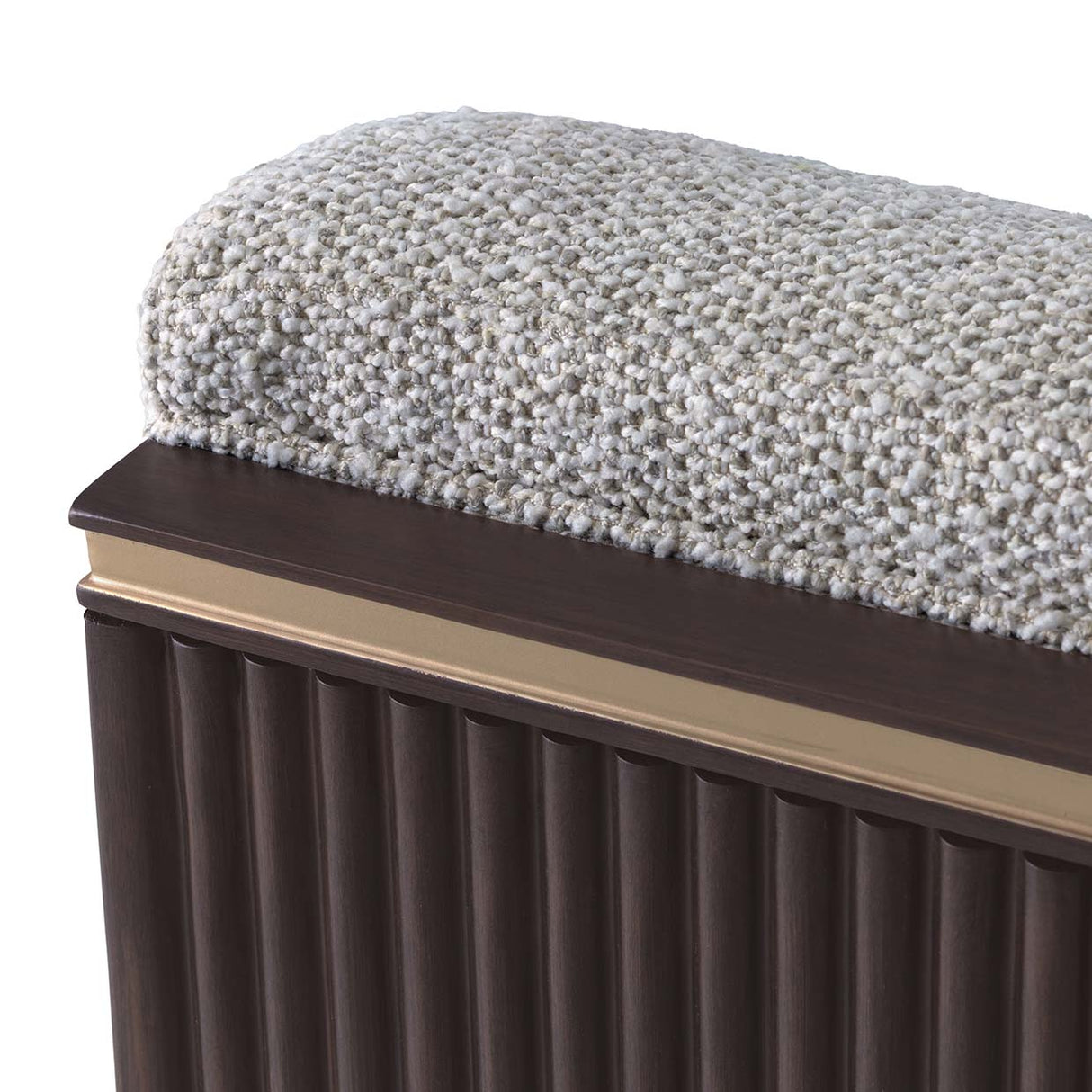 West Kensington Medium Espresso Loveseat from Michael Amini - Luna Furniture