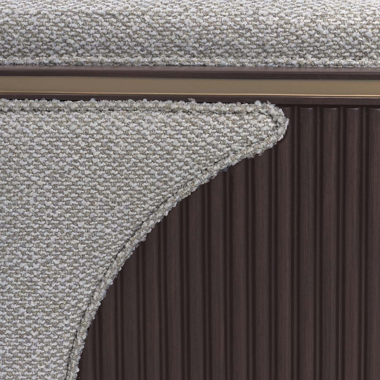 West Kensington Medium Espresso Loveseat from Michael Amini - Luna Furniture