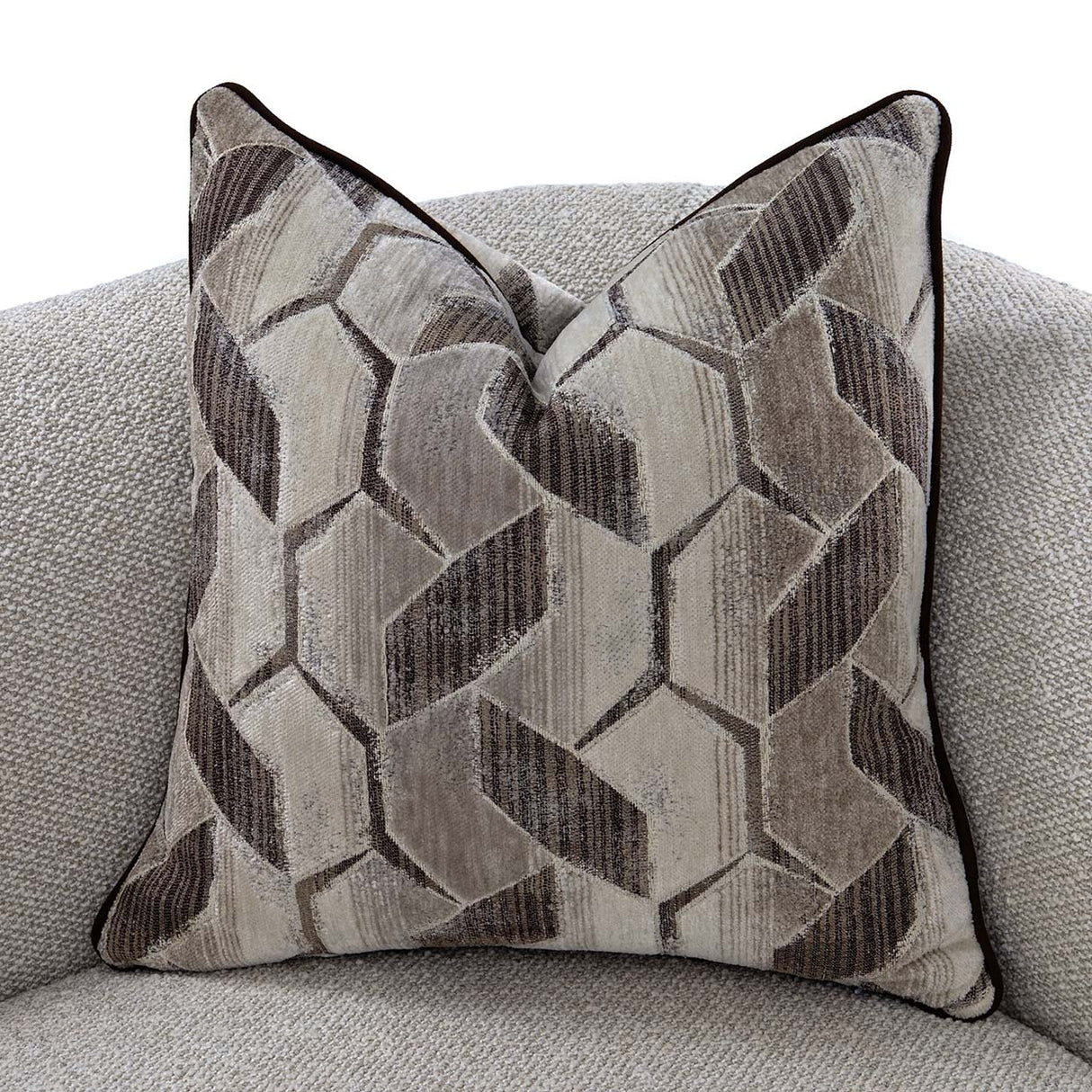 West Kensington Medium Espresso Loveseat from Michael Amini - Luna Furniture