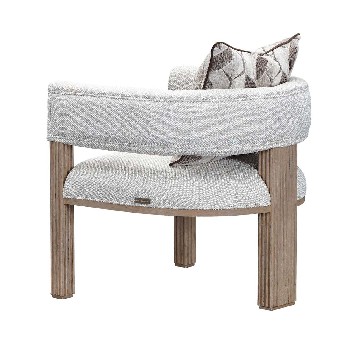 West Kensington - Caramel Sea Salt Caramel Accent Chair from Michael Amini - Luna Furniture