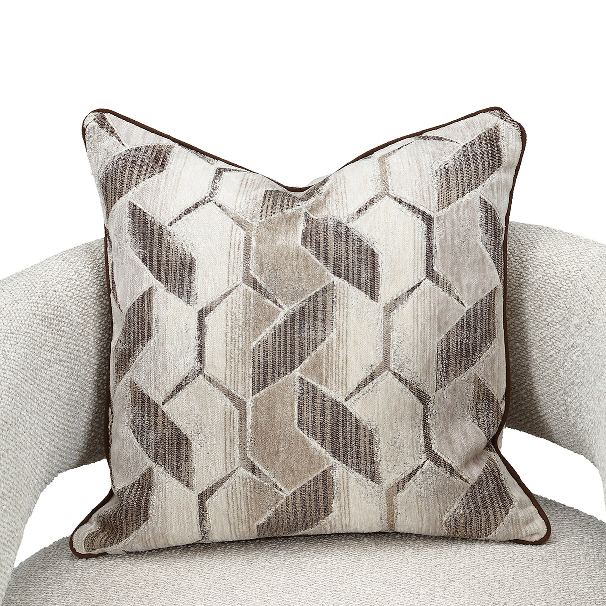 West Kensington Medium Espresso Accent Chair from Michael Amini - Luna Furniture