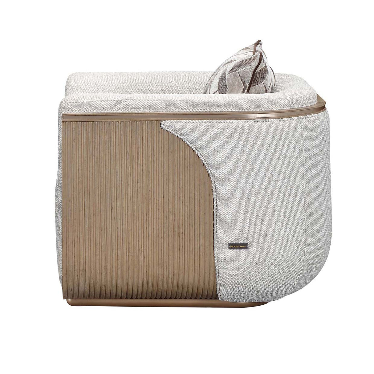 West Kensington - Caramel Sea Salt Caramel Matching Chair from Michael Amini - Luna Furniture