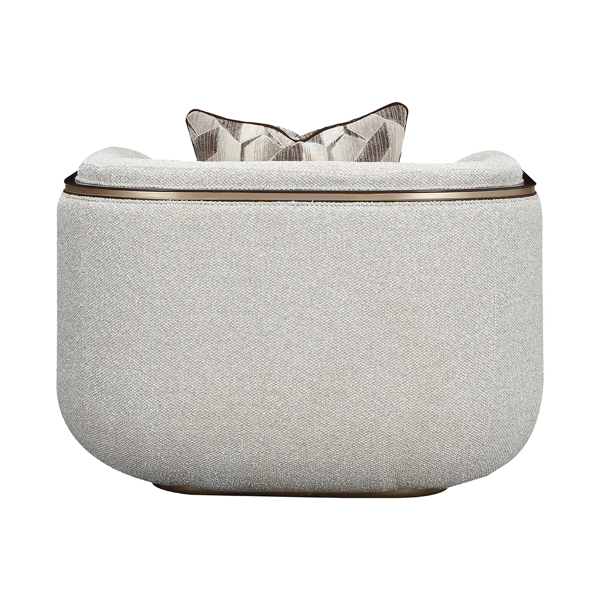 West Kensington Medium Espresso Matching Chair from Michael Amini - Luna Furniture