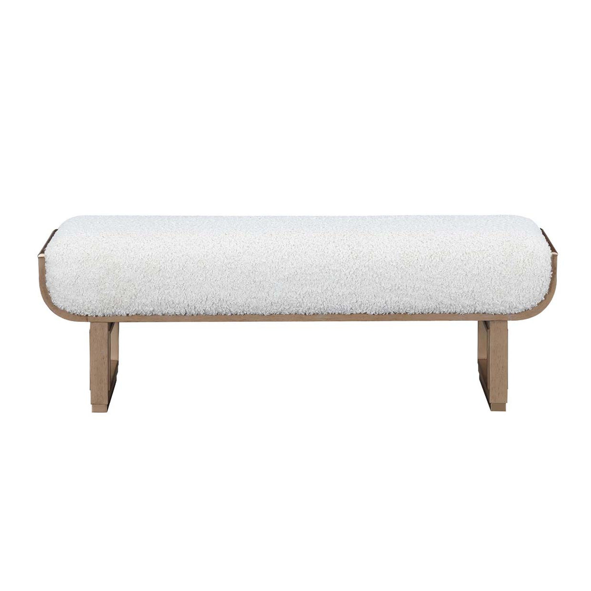West Kensington - Caramel Sea Salt Caramel Bench from Michael Amini - Luna Furniture