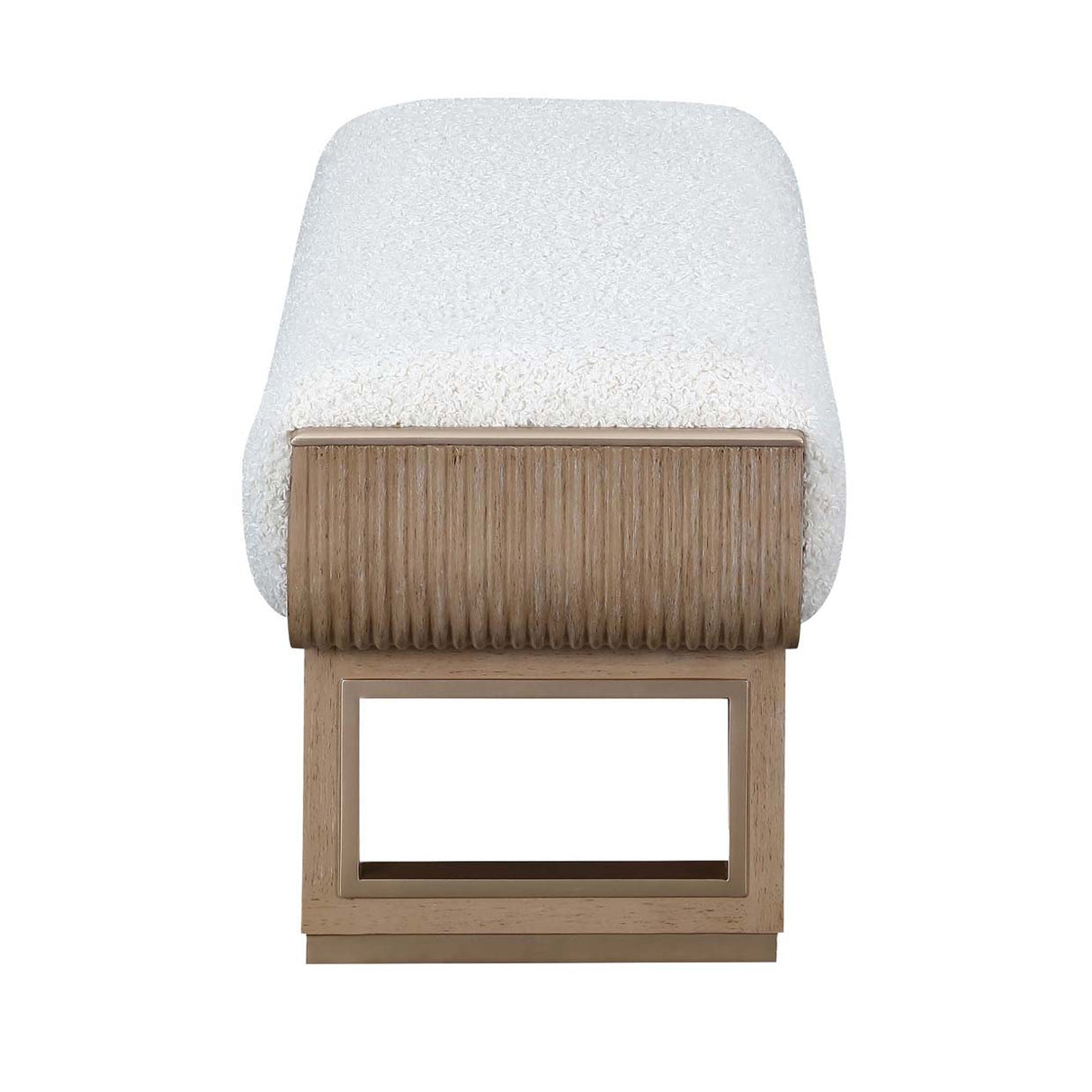West Kensington - Caramel Sea Salt Caramel Bench from Michael Amini - Luna Furniture
