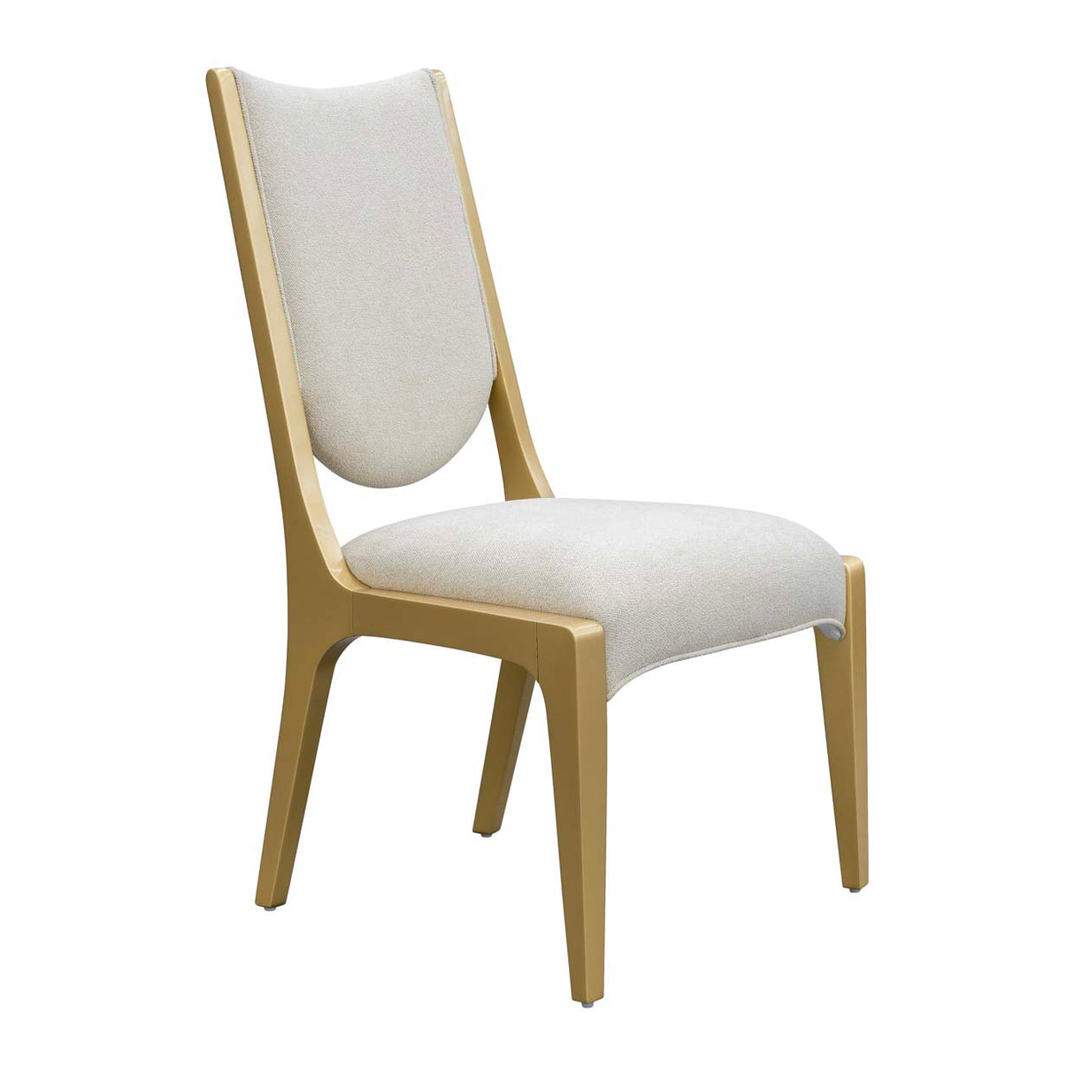 Scotts Square Light Champagne Dining Side Chair from Michael Amini - Luna Furniture