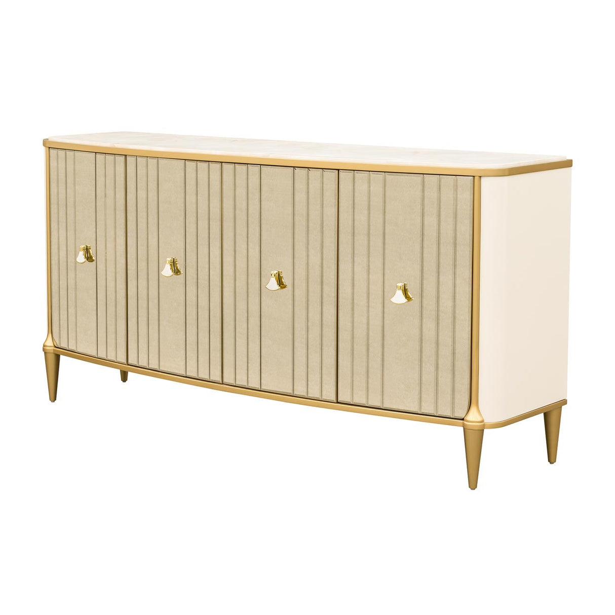 Scotts Square Light Champagne Sideboard from Michael Amini - Luna Furniture