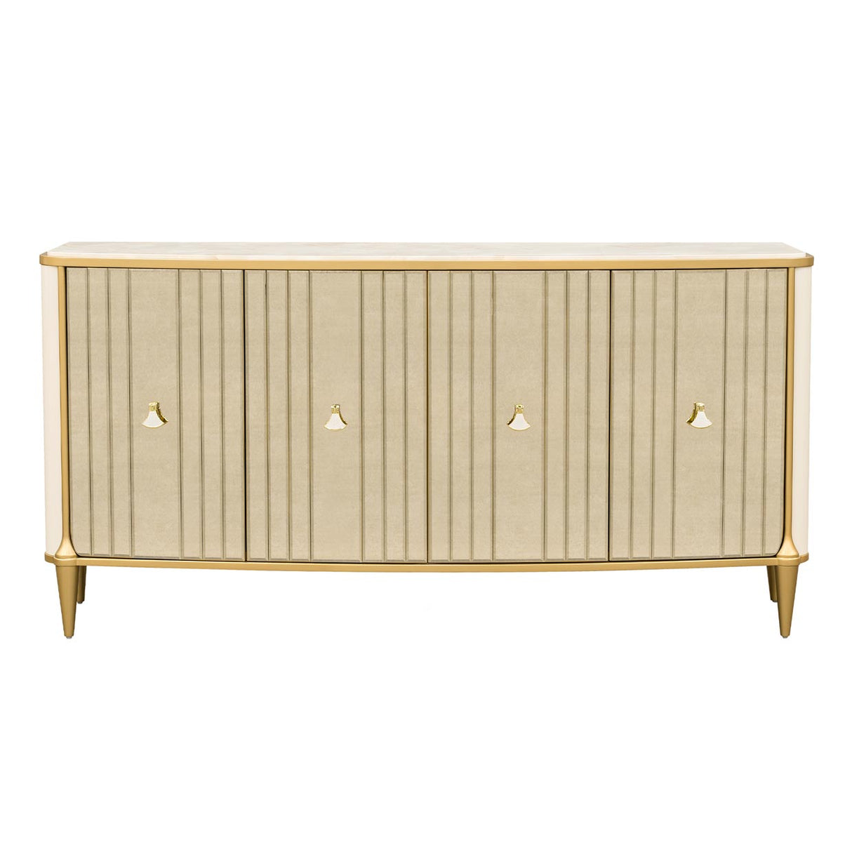 Scotts Square Light Champagne Sideboard from Michael Amini - Luna Furniture