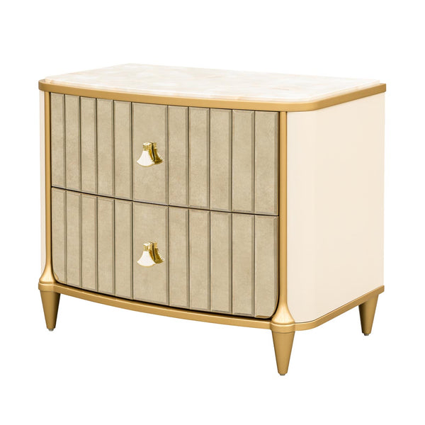 Scotts Square Light Champagne Nightstand