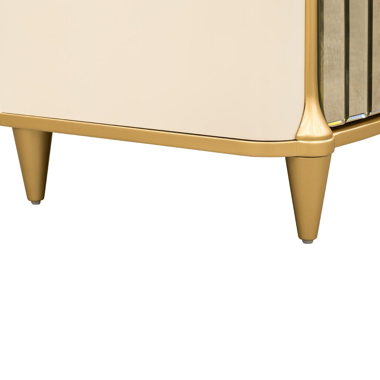 Scotts Square Light Champagne Nightstand from Michael Amini - Luna Furniture
