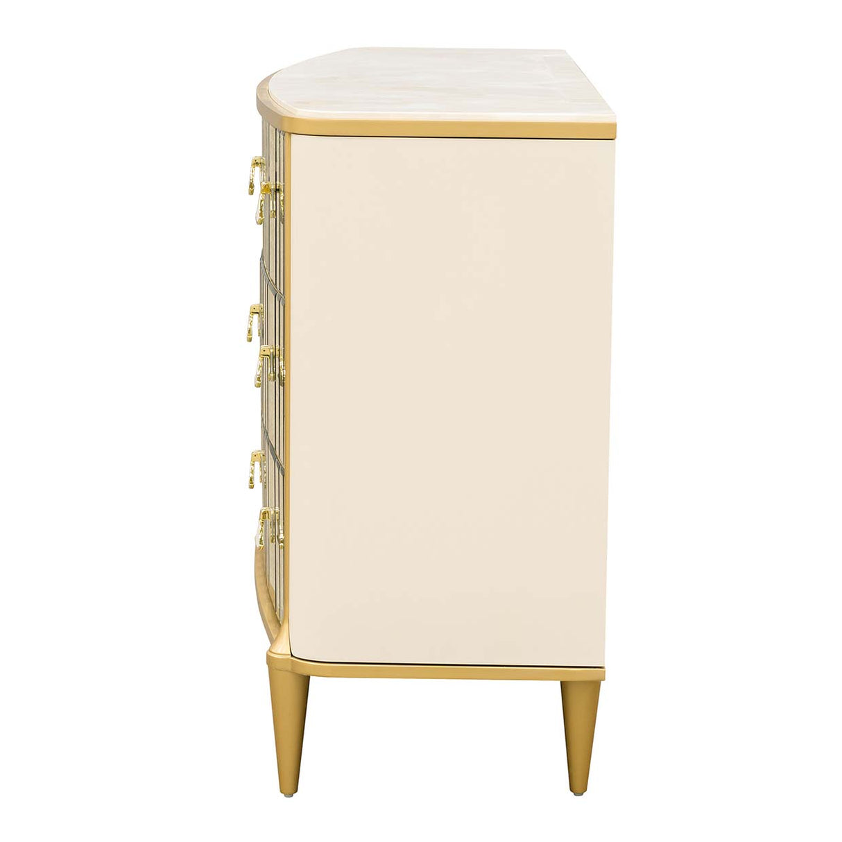 Scotts Square Light Champagne Dresser from Michael Amini - Luna Furniture