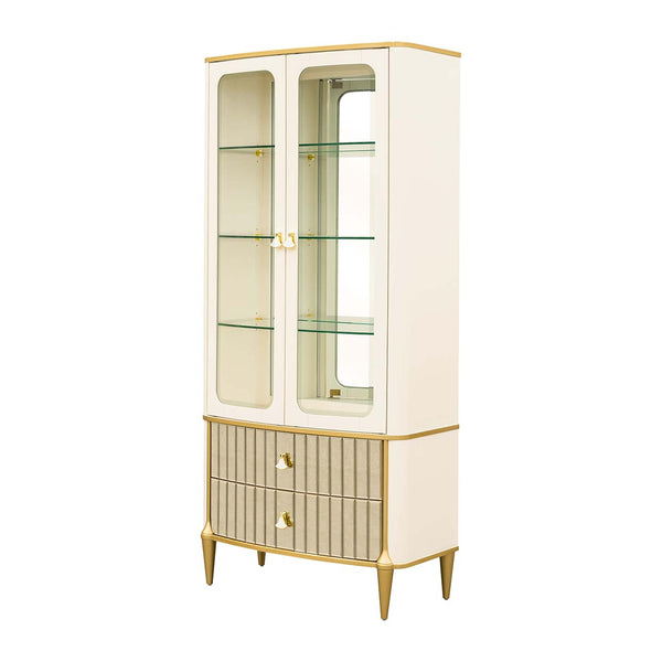 Scotts Square Light Champagne Display Cabinet