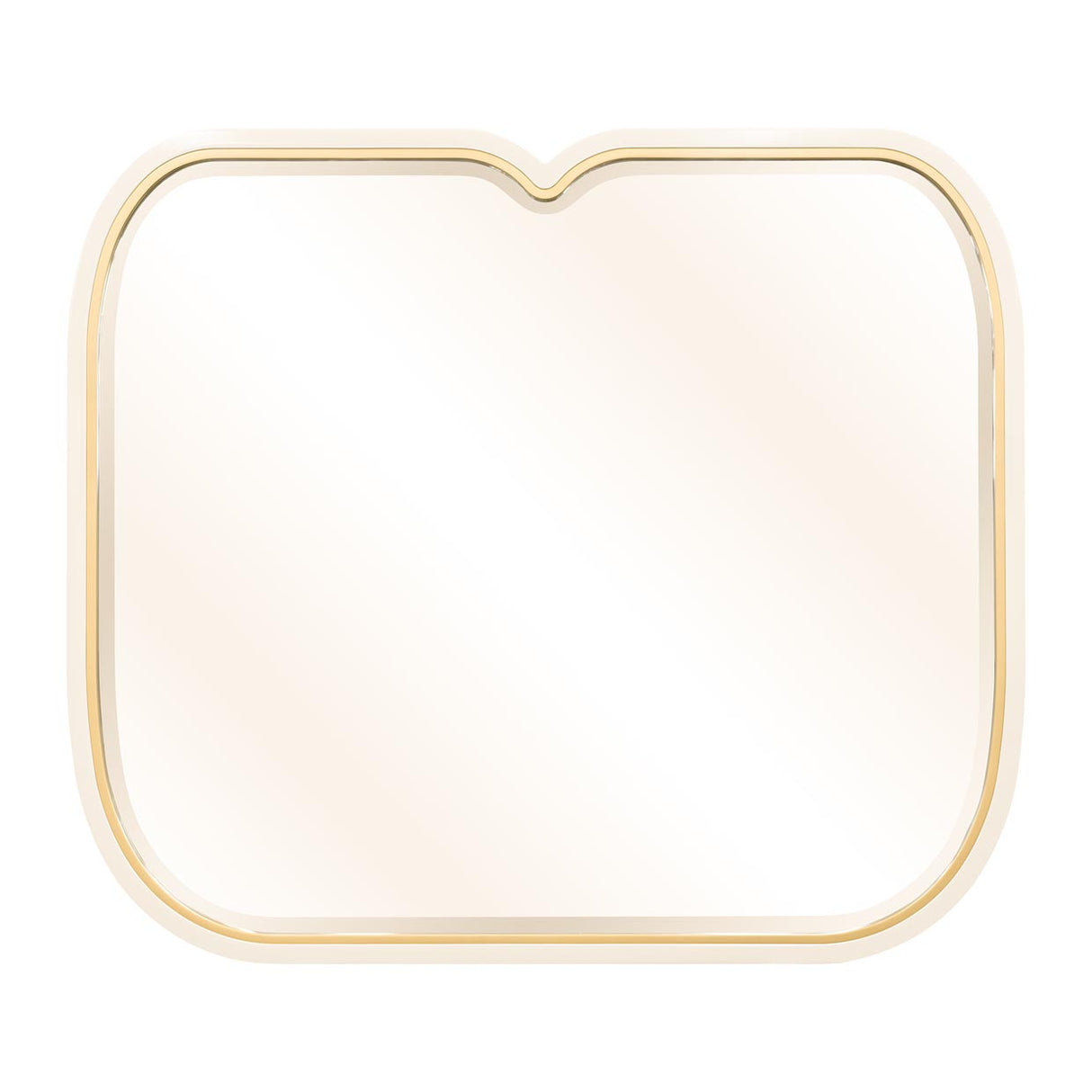 Scotts Square Light Champagne Wall Mirror from Michael Amini - Luna Furniture