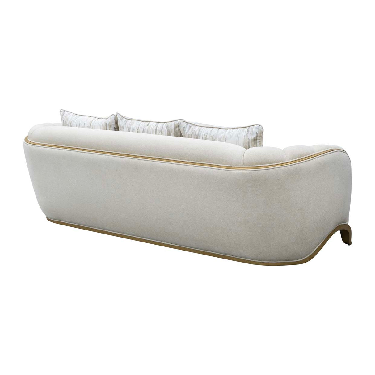 Scotts Square Light Champagne Sofa from Michael Amini - Luna Furniture