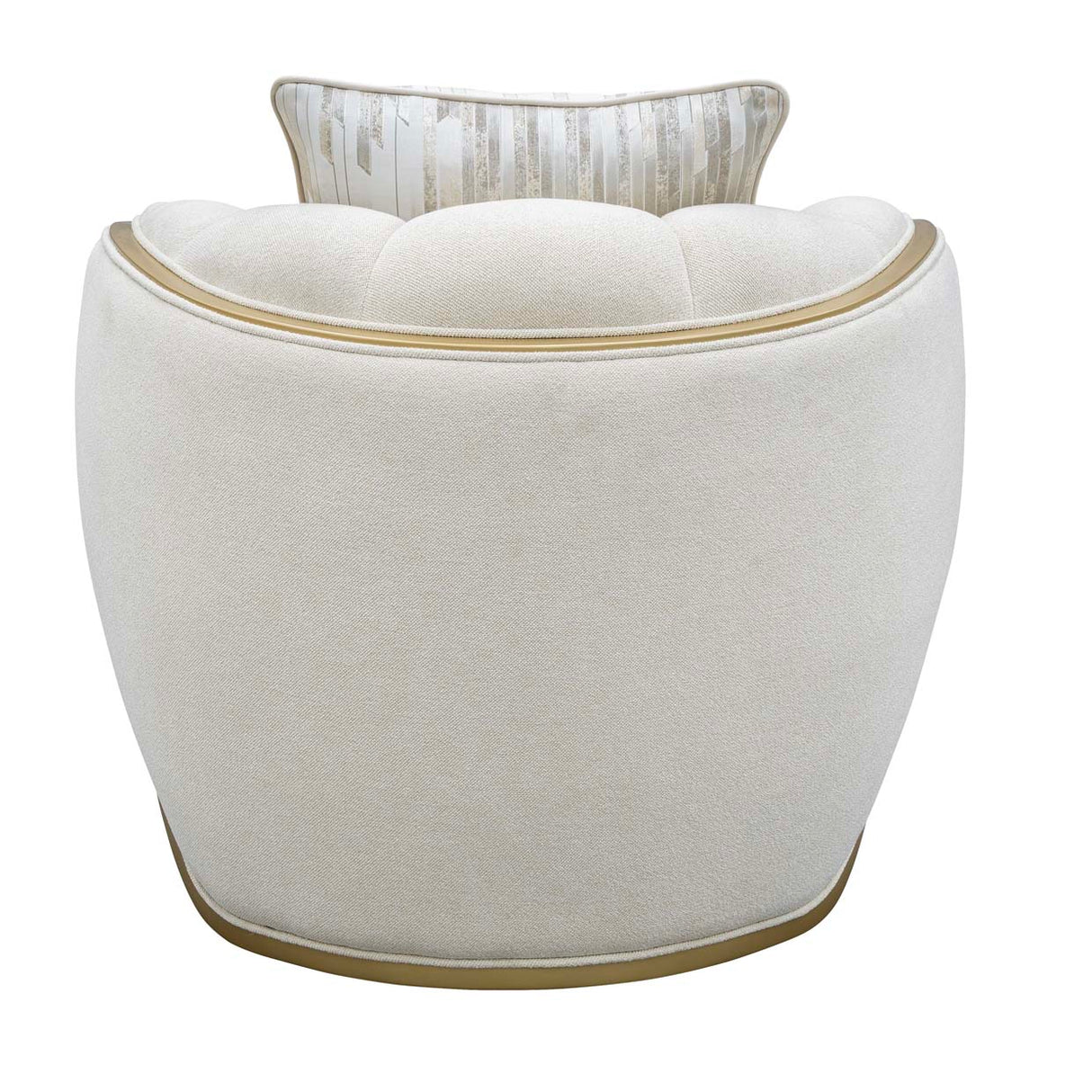 Scotts Square Light Champagne Matching Accent Chair from Michael Amini - Luna Furniture