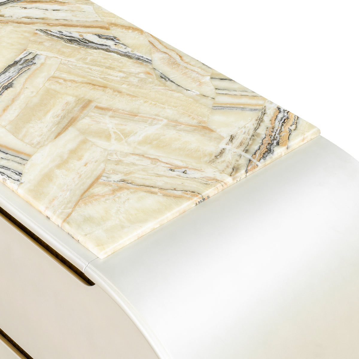 Sirene Creamy Pearl Dresser from Michael Amini - Luna Furniture
