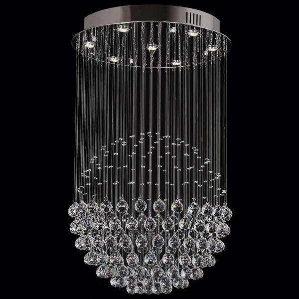 HD-91004 Silver Chrome Chandelier