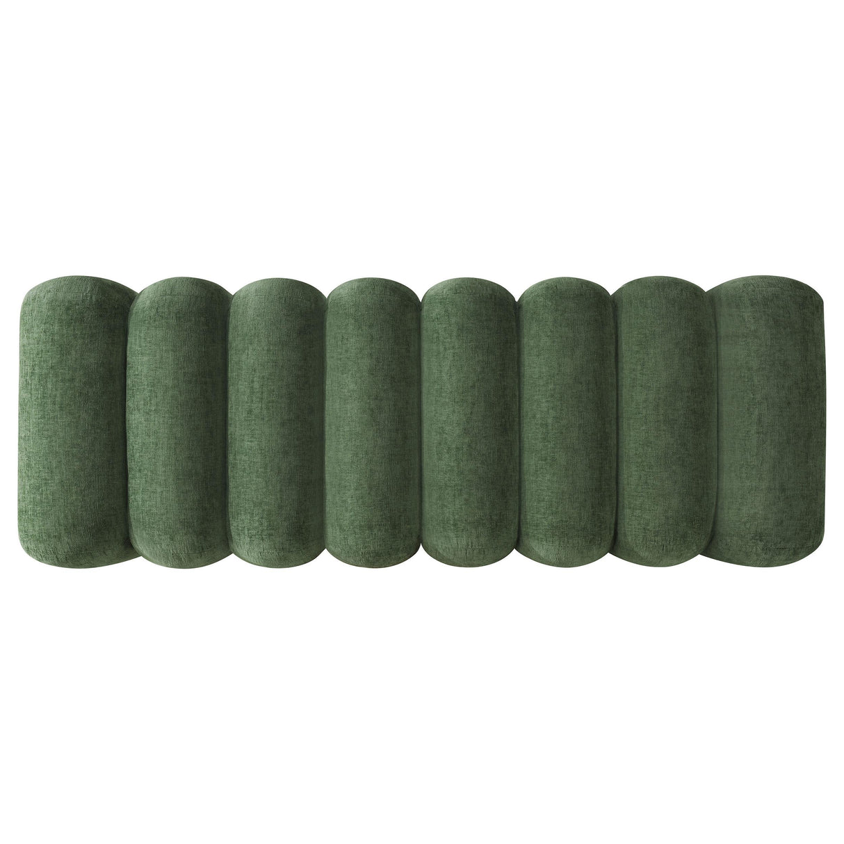 Summer Green Chenille Upholstered Channel Accent Bench from Coaster - Luna Furniture