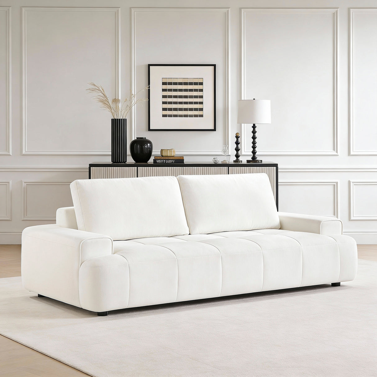 Brera Beige 2-Piece Living Room Set from Homelegance - Luna Furniture