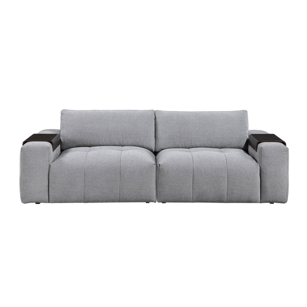 Tidal Gray Love Seat