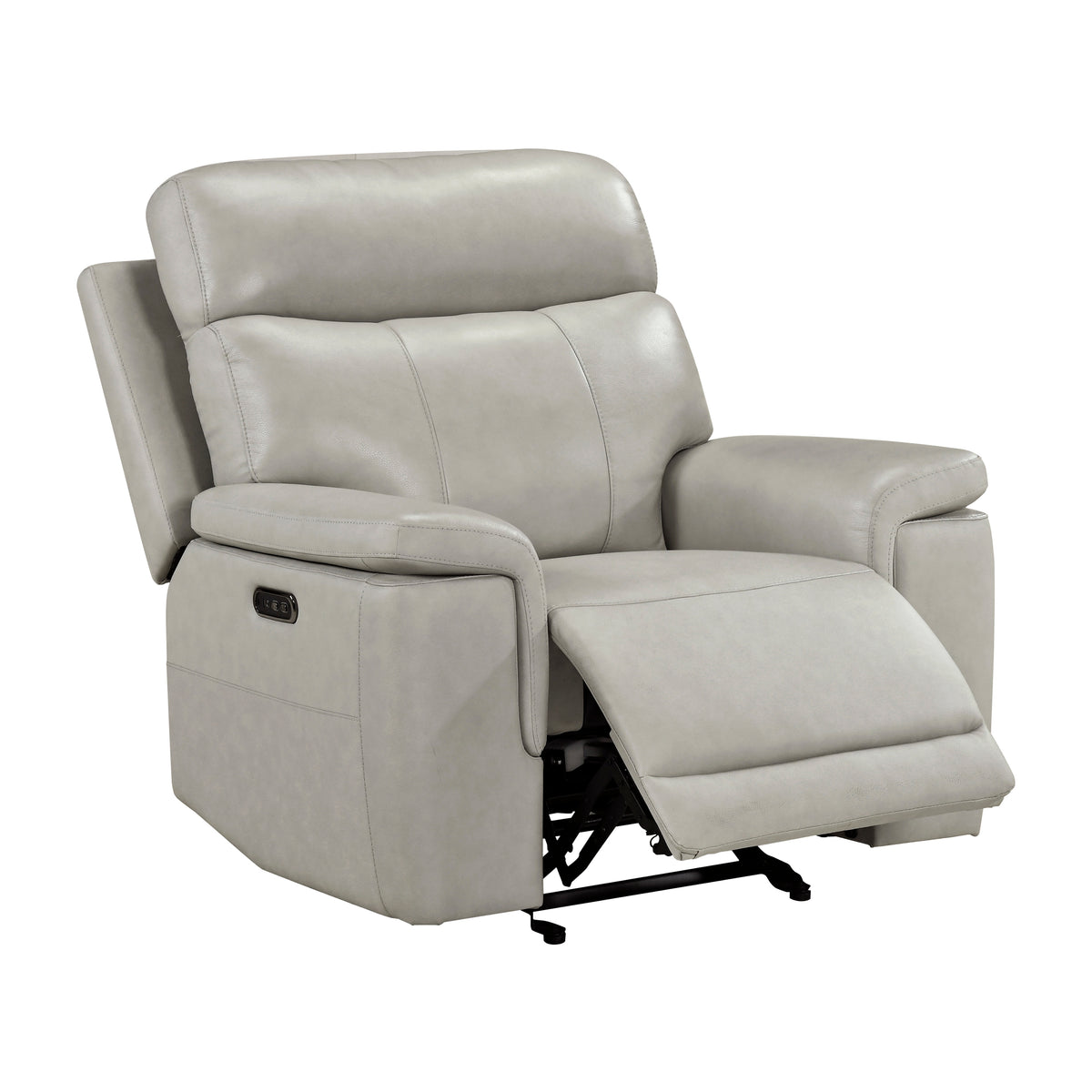 Celestia Light Gray 2-Piece Power Reclining Living Room Set from Homelegance - Luna Furniture