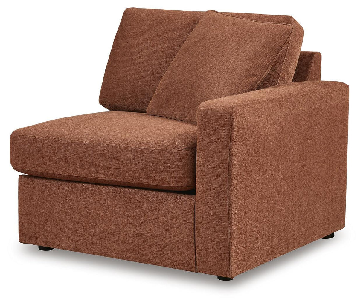 Modmax 4-Piece Sectional with Ottoman in Spice from Ashley - Luna Furniture