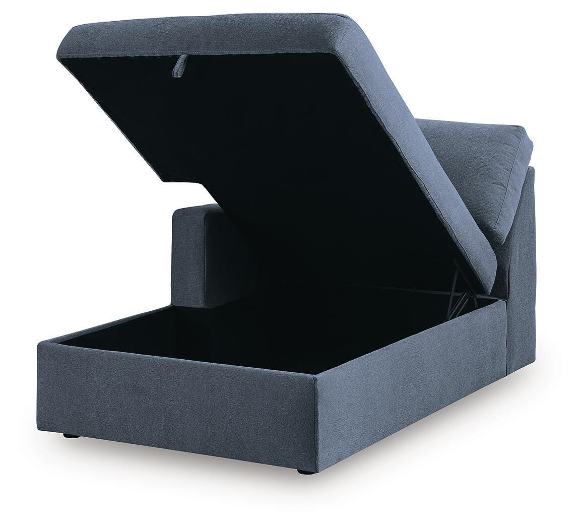 Modmax Ink Left-Arm Facing Corner Chaise with Storage from Ashley - Luna Furniture