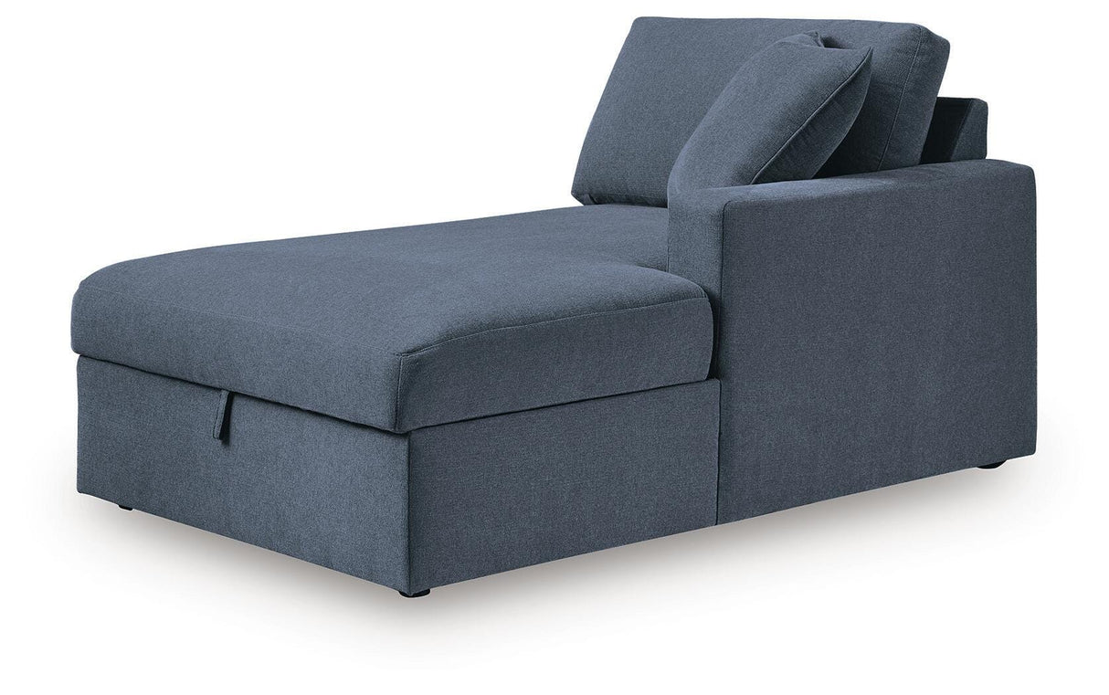 Modmax Ink Right-Arm Facing Corner Chaise with Storage from Ashley - Luna Furniture