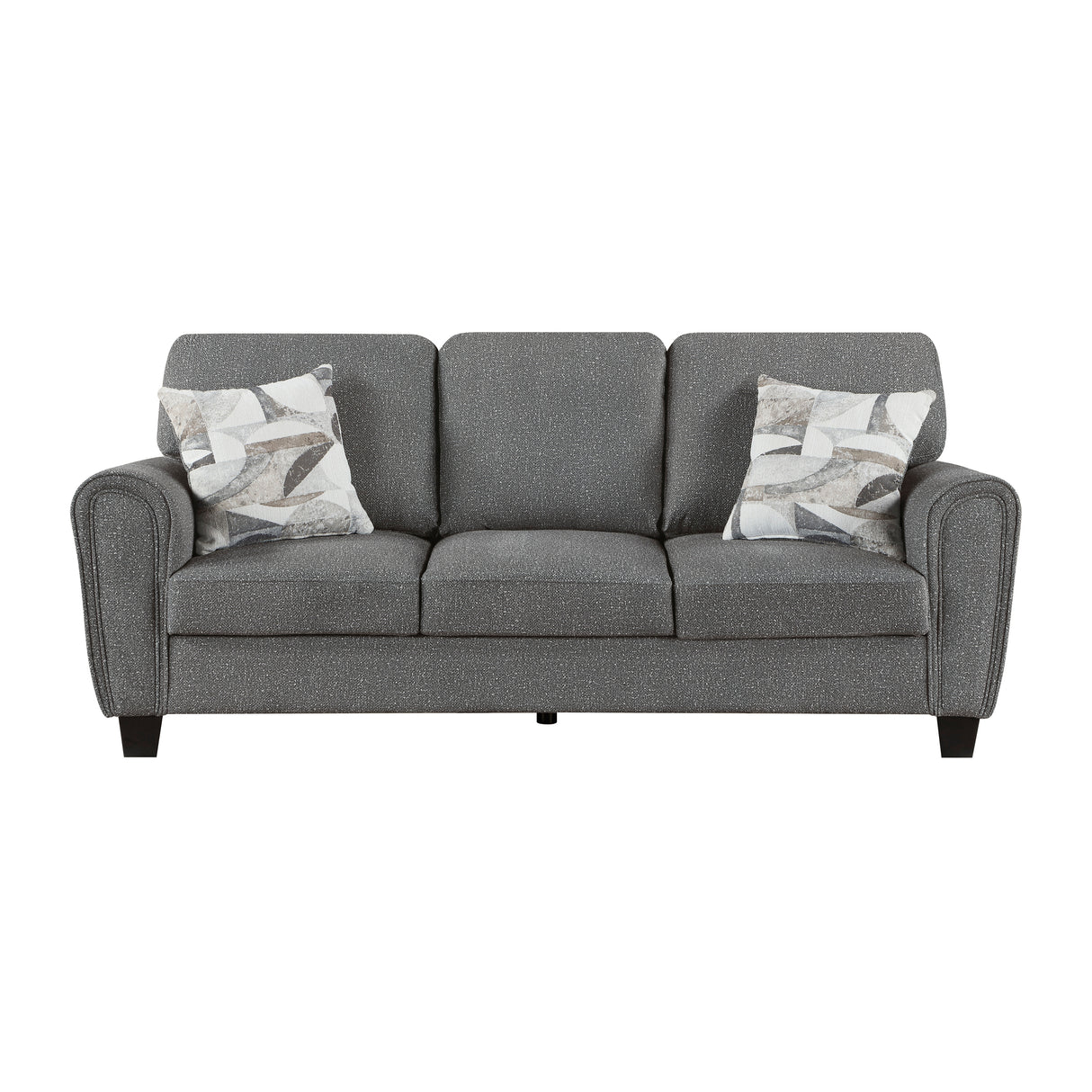 Lemond Dark Gray 2-Piece Living Room Set from Homelegance - Luna Furniture