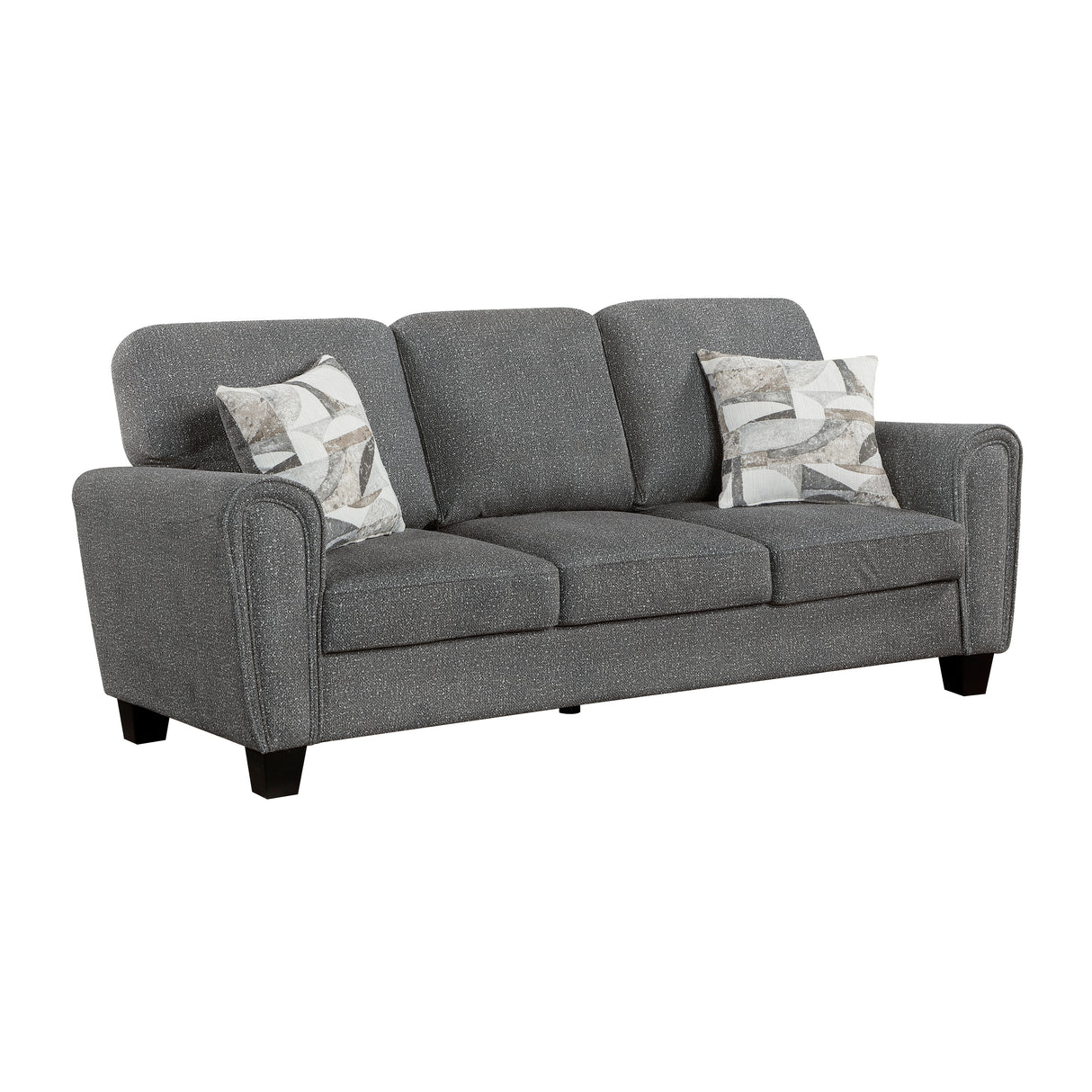 Lemond Dark Gray 2-Piece Living Room Set from Homelegance - Luna Furniture