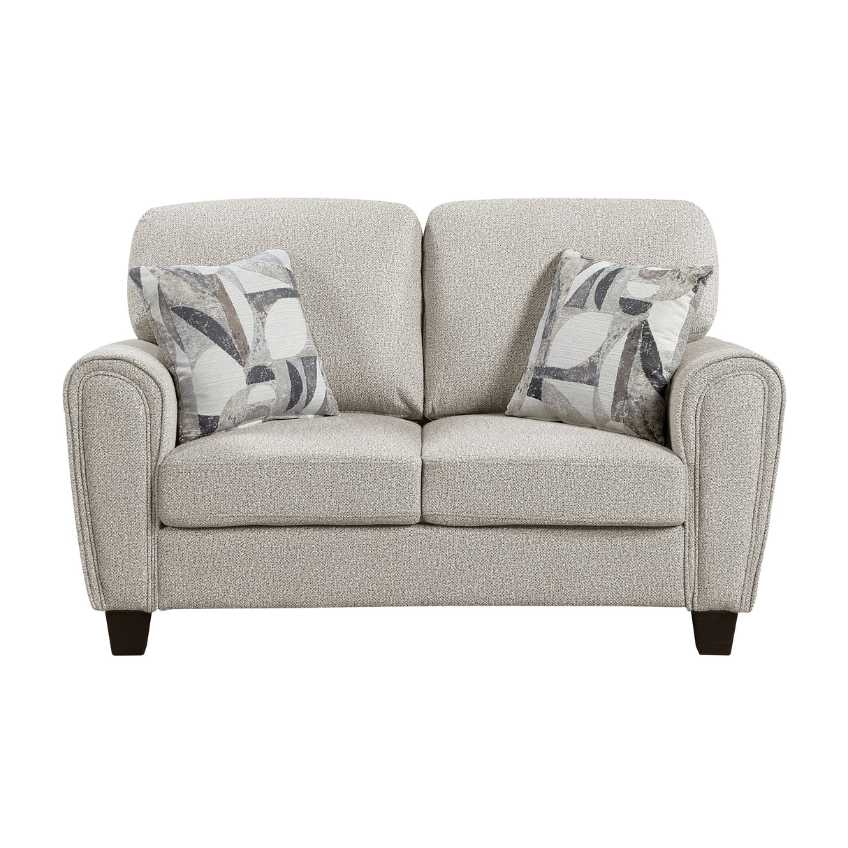 Lemond Gray Sofa and Loveseat from Homelegance - Luna Furniture