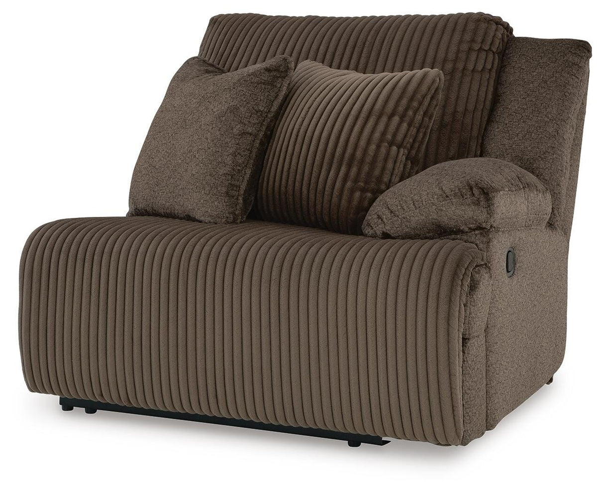 Top Tier Chocolate Reclining 3-Piece Sofa & 2-Piece Loveseat Set from Ashley Furniture - Luna Furniture