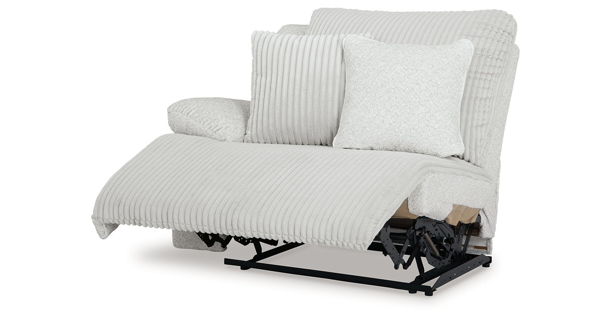 Top Tier Alloy Left-Arm Facing Recliner from Ashley - Luna Furniture