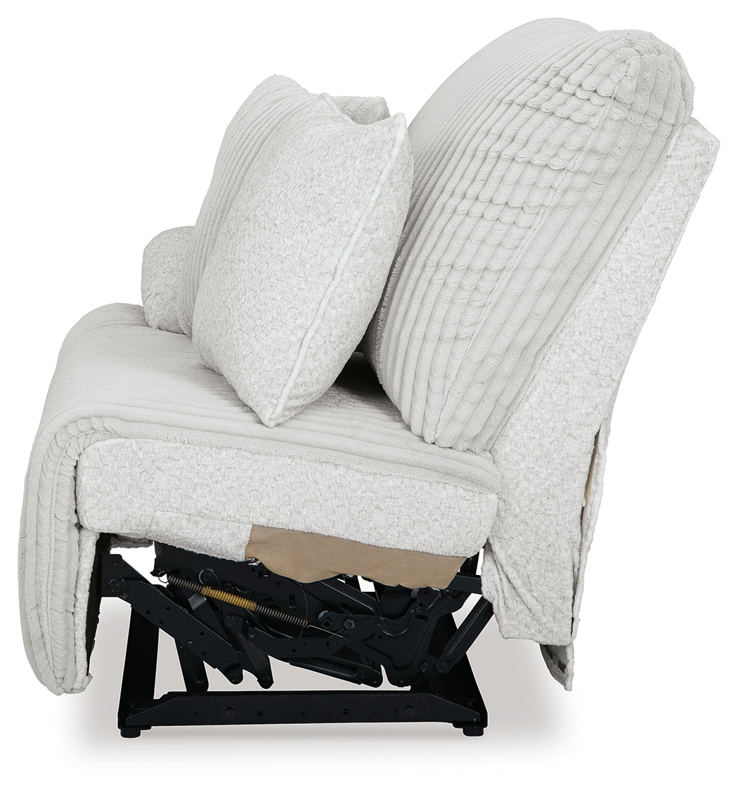 Top Tier Alloy Left-Arm Facing Power Recliner from Ashley - Luna Furniture