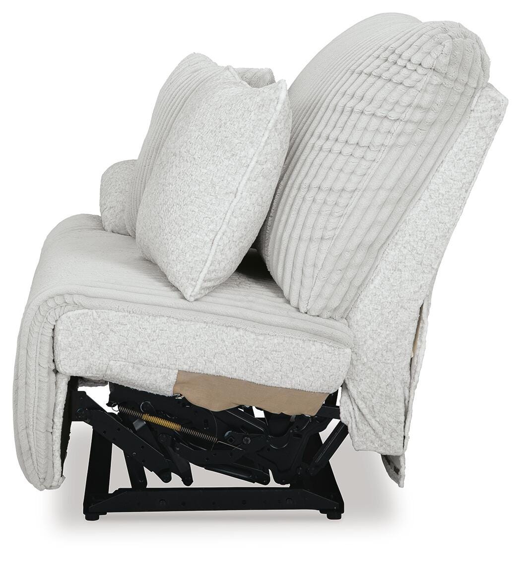 Top Tier Alloy Left-Arm Facing Power Recliner from Ashley - Luna Furniture