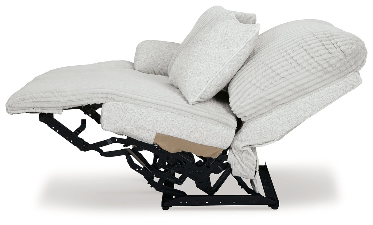 Top Tier Alloy Left-Arm Facing Power Recliner from Ashley - Luna Furniture