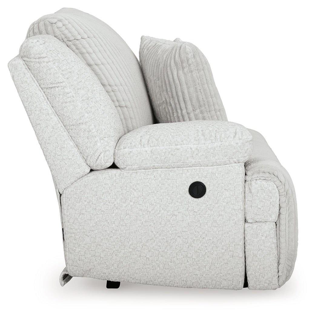 Top Tier Alloy Left-Arm Facing Power Recliner from Ashley - Luna Furniture