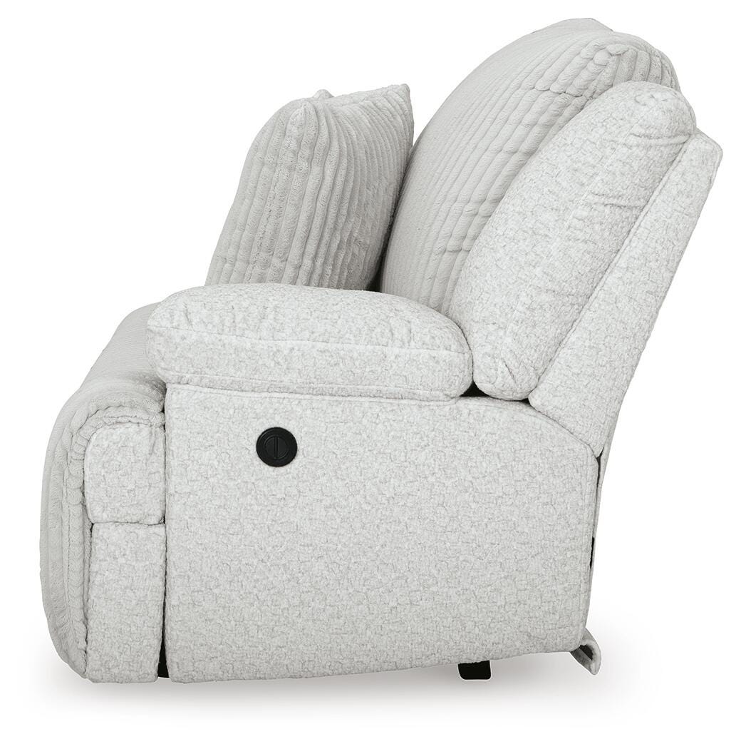 Top Tier Alloy Right-Arm Facing Power Recliner from Ashley - Luna Furniture